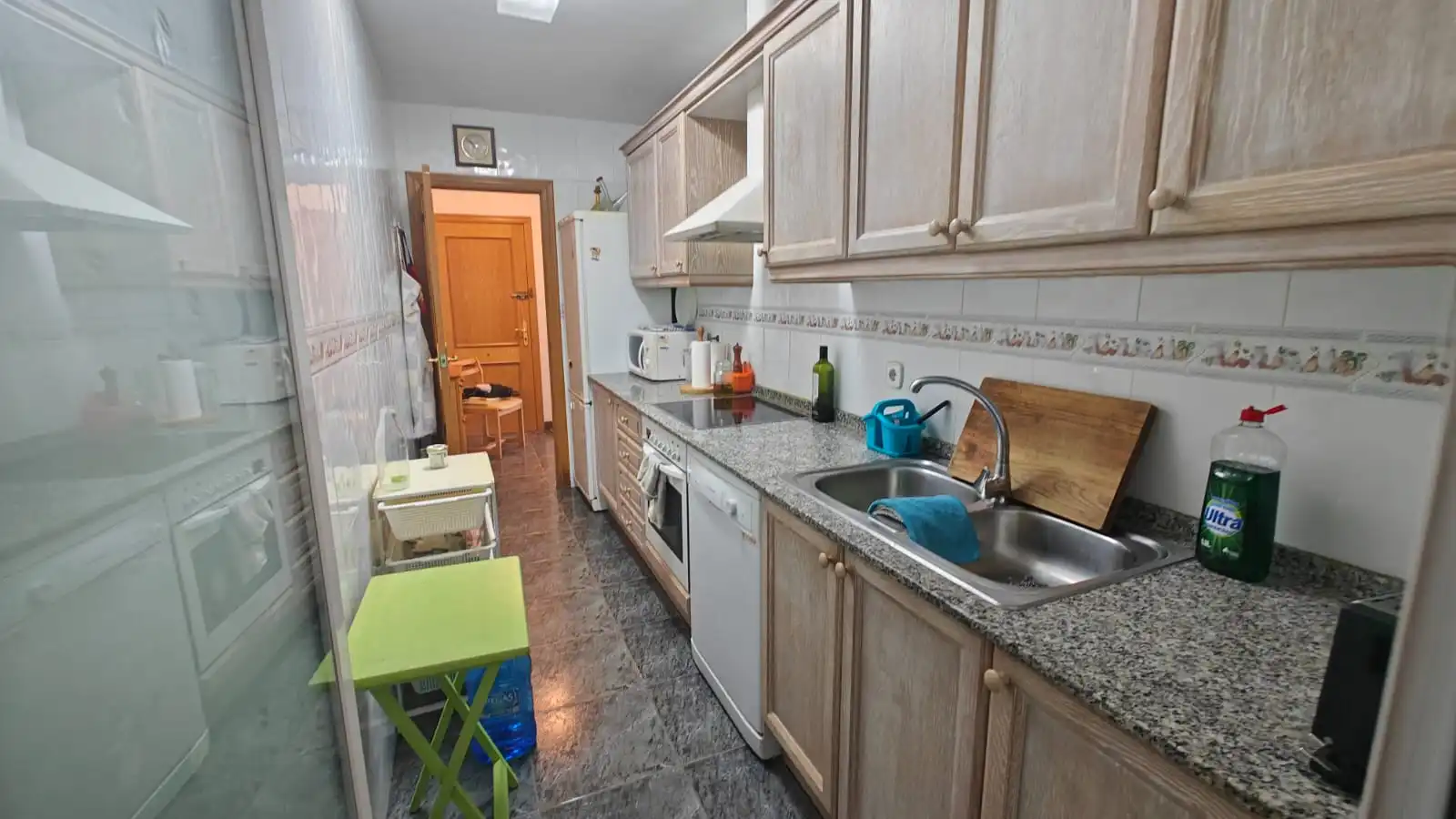 Küche von Wohnung zum Verkauf in Cunit mit Klimaanlage, Heizung und Terrasse