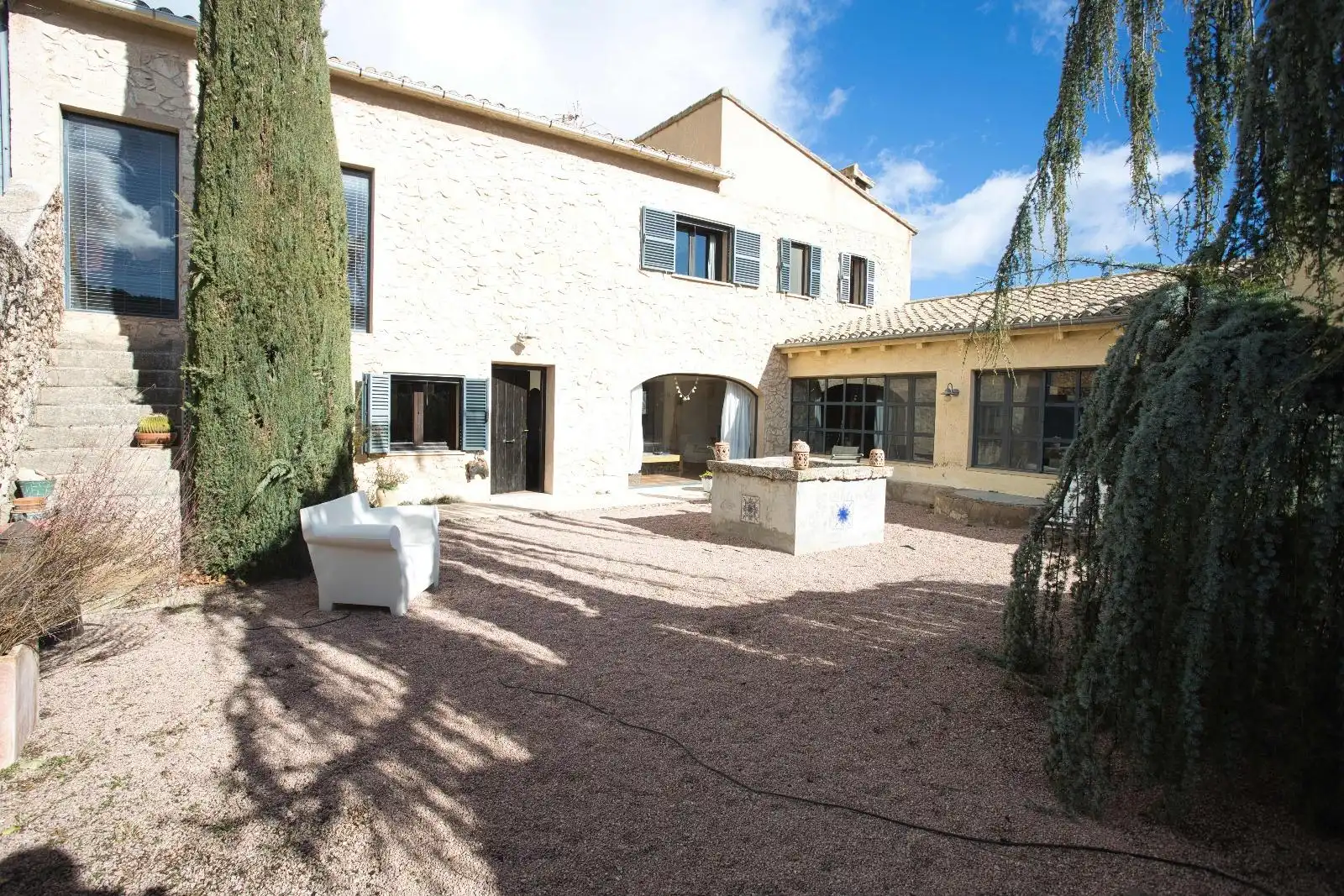 Exterior view of Houses for sale in Castalla  with Heating, Private garden and Terrace