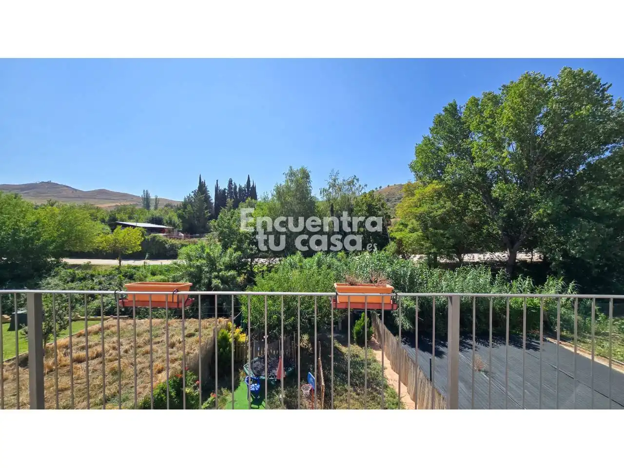 Jardín de Casa o chalet en venta en Puente la Reina / Gares con Aire acondicionado, Calefacción y Parquet