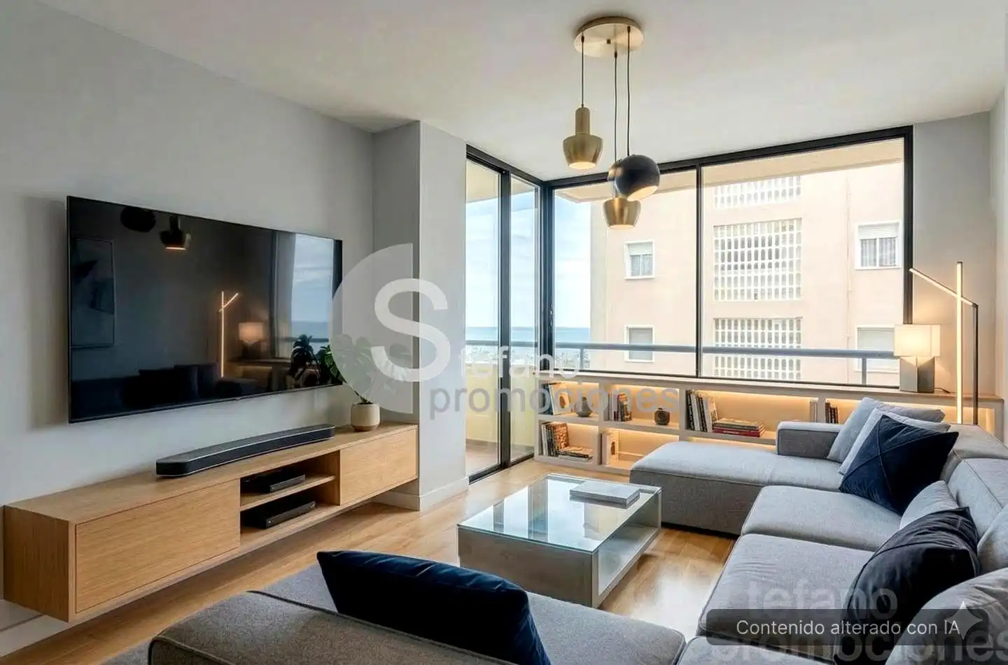 Sala de estar de Piso en venta en Málaga con Terraza