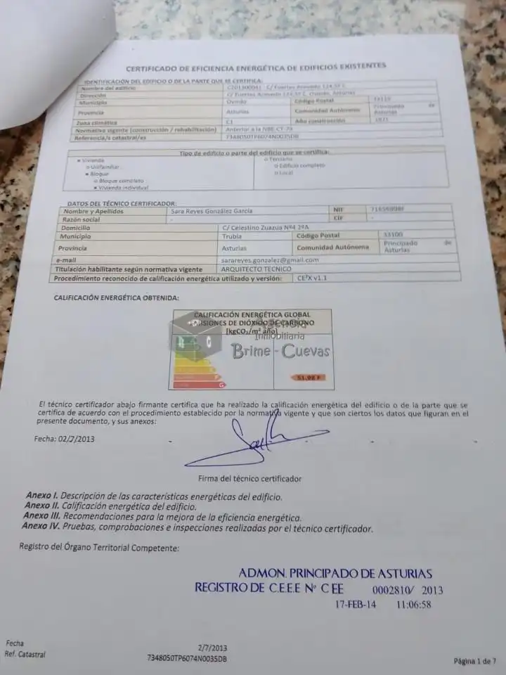 Wohnung zum Verkauf in Oviedo  mit Heizung