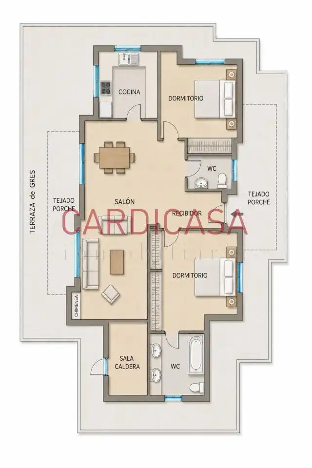 Casa o chalet en venta en Oia con Calefacción, Jardín privado y Trastero