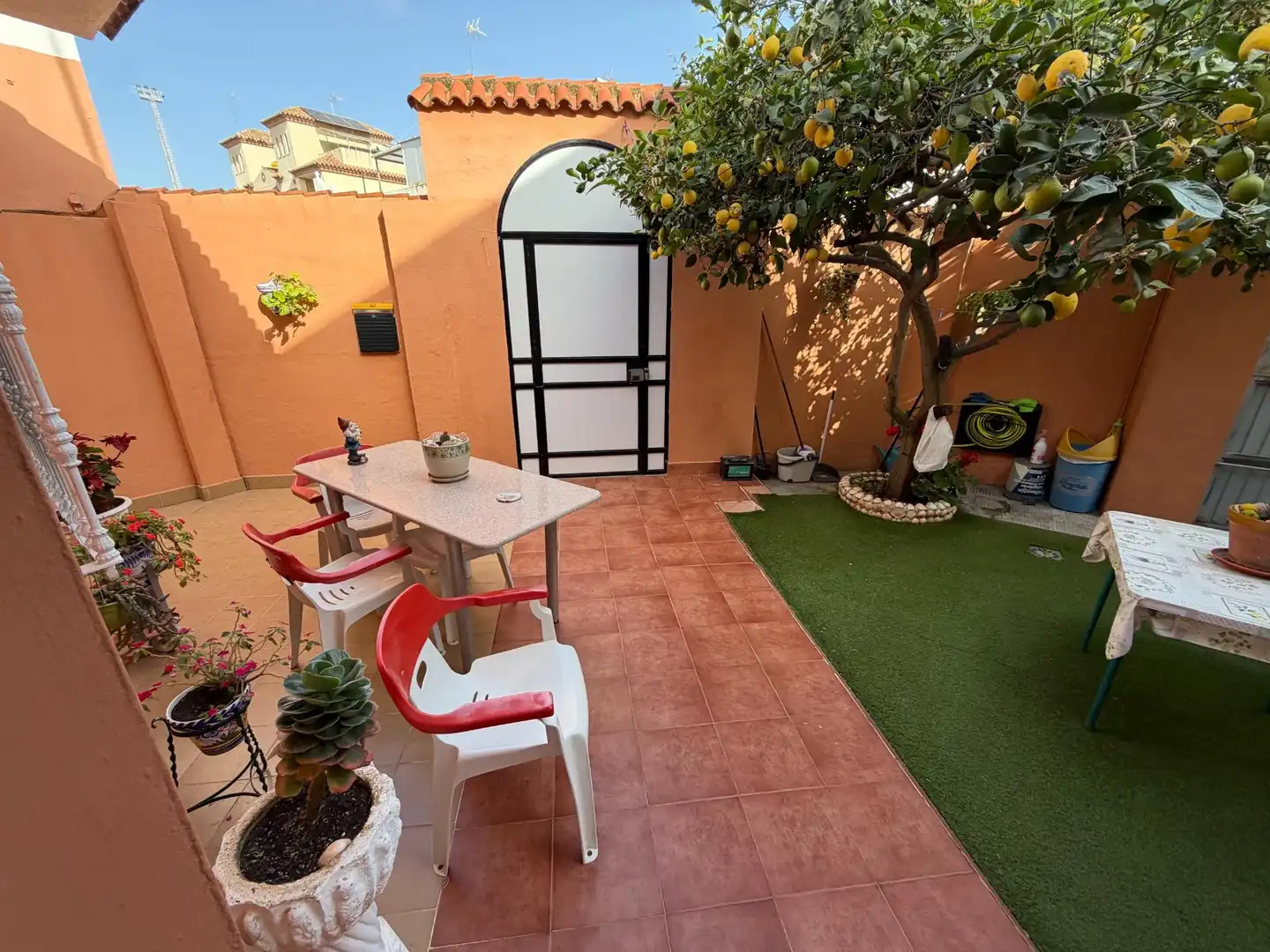 Terraza de Casa o chalet en venta en San Fernando con Aire acondicionado, Jardín privado y Terraza
