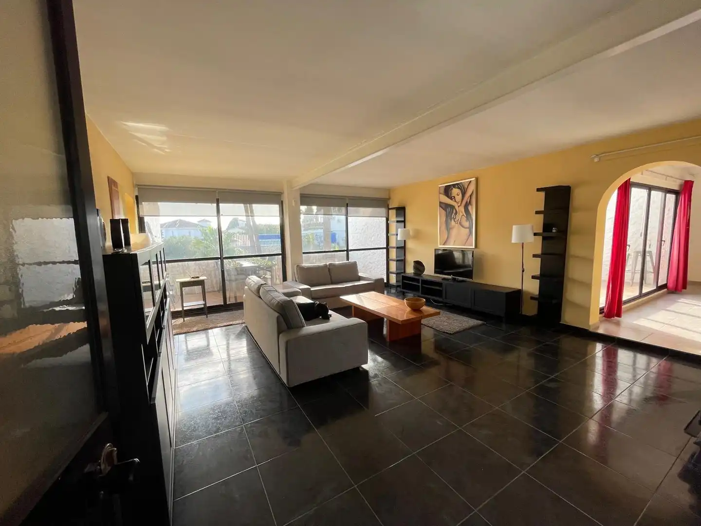 Sala d'estar de Casa o xalet en venda en Mijas amb Calefacció, Terrassa i Traster