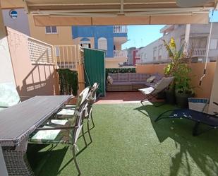 Terrassa de Apartament de lloguer en Moncofa amb Aire condicionat, Calefacció i Jardí privat