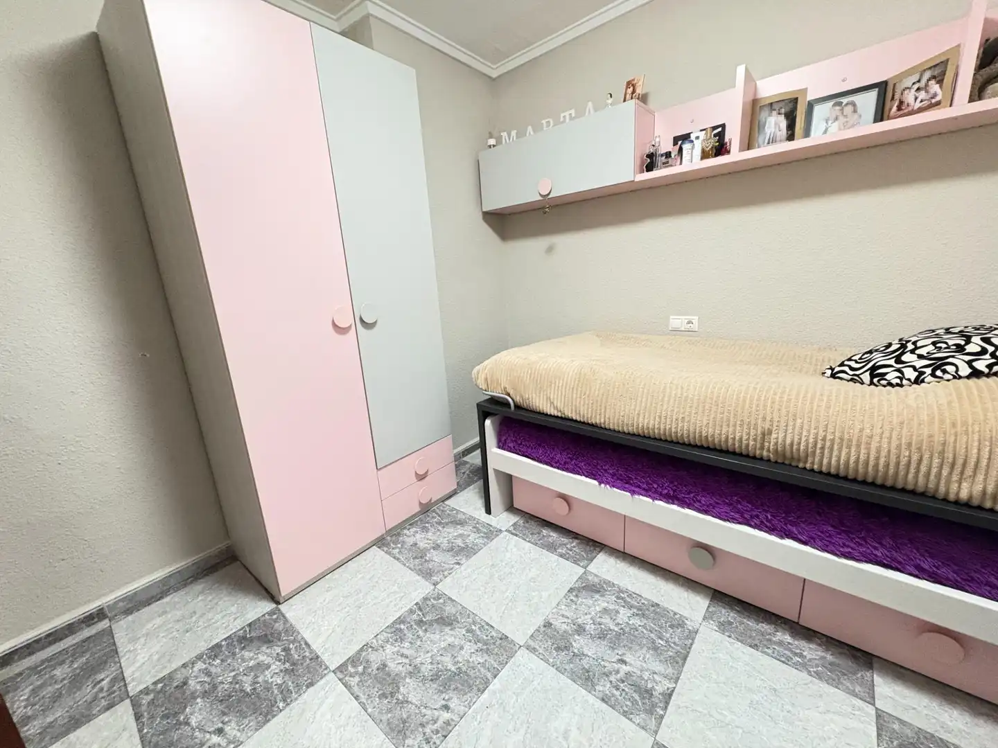 Bedroom of Apartments for sale in Almoradí  with Air Conditioner, Furnished and Balcony