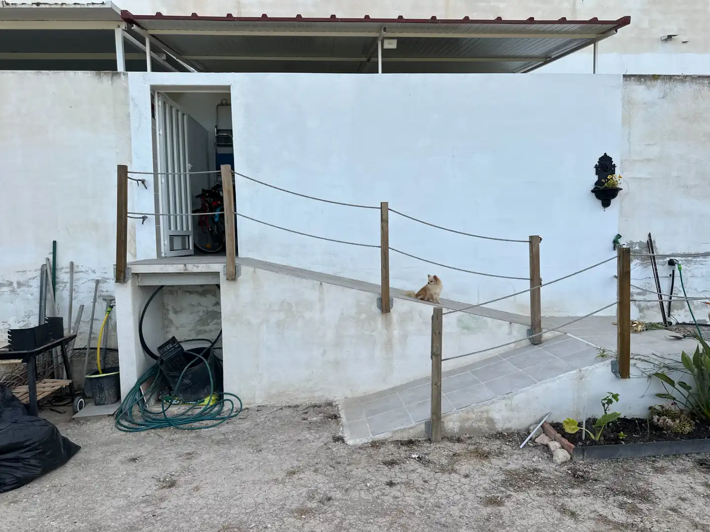 Vista exterior de Casa o chalet en venta en Daya Nueva con Jardín privado, Terraza y Amueblado