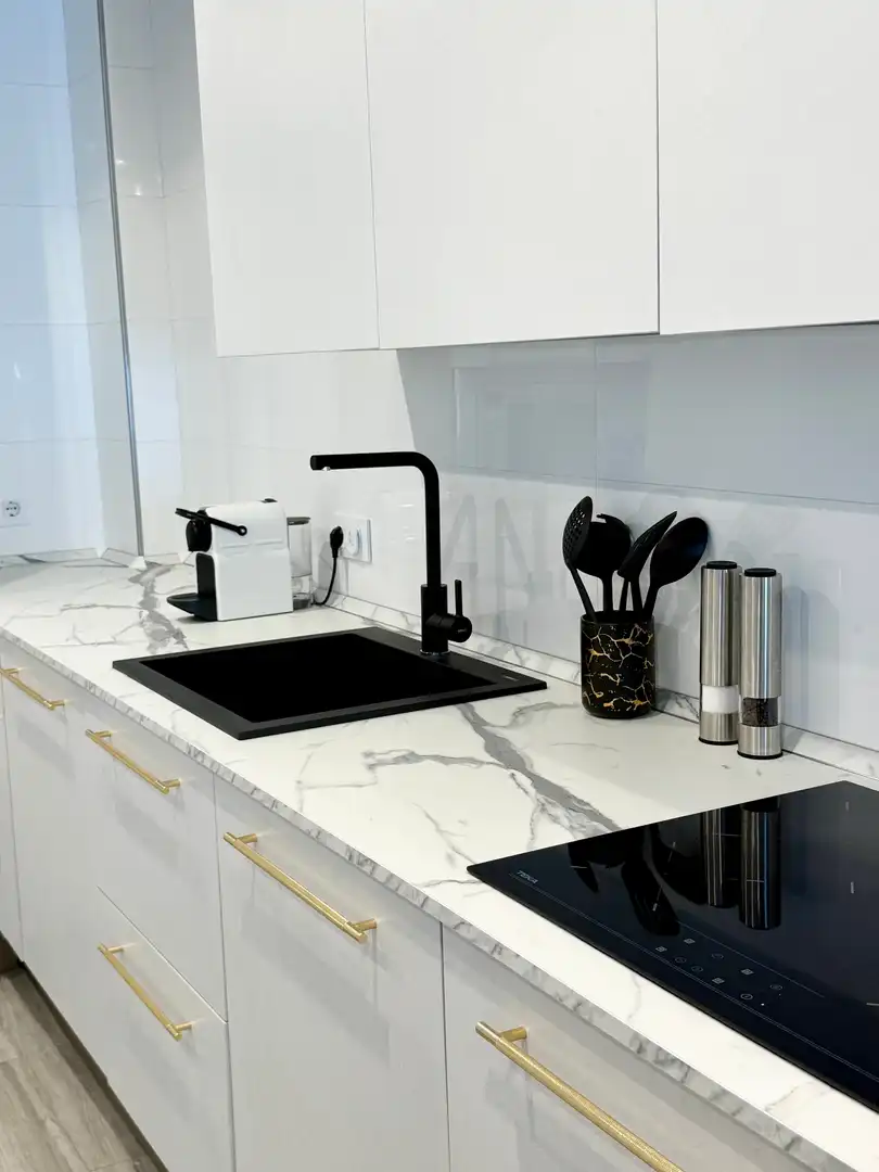 Kitchen of Flat for sale in Conil de la Frontera  with Air Conditioner