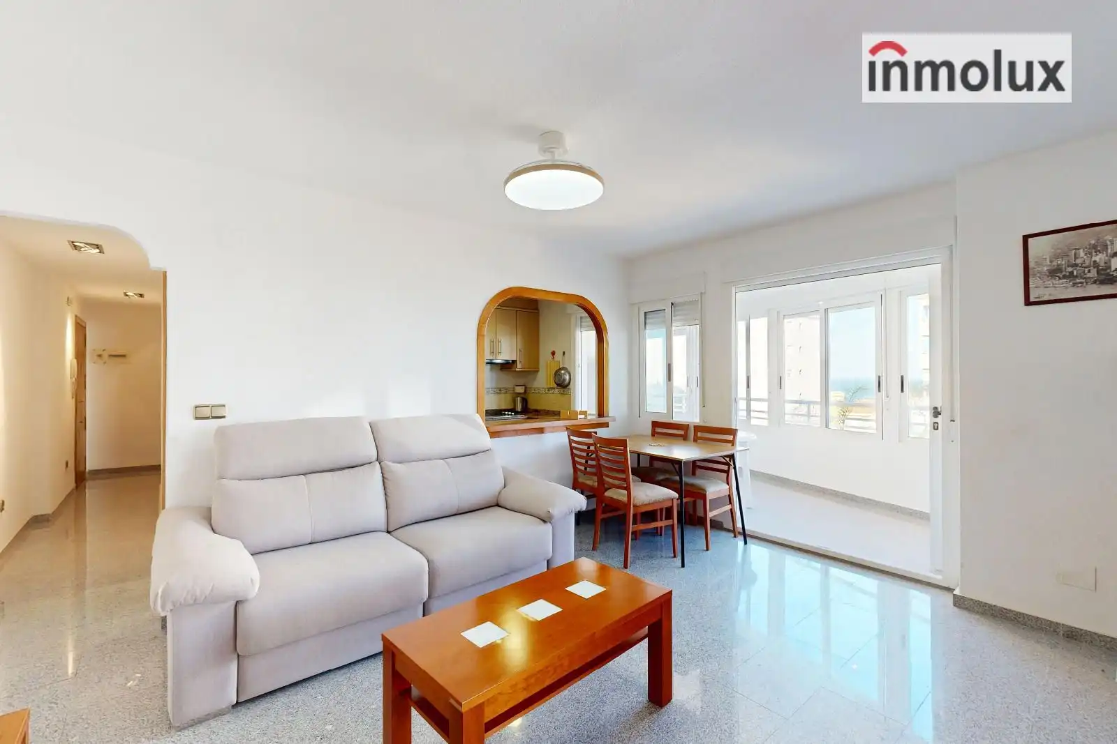 Living room of Flat for sale in Elche / Elx  with Terrace, Swimming Pool and Community pool