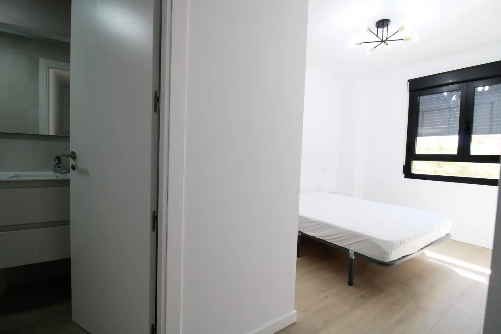 Schlafzimmer von Wohnung zur Miete in Murcia mit Klimaanlage, Heizung und Möbliert