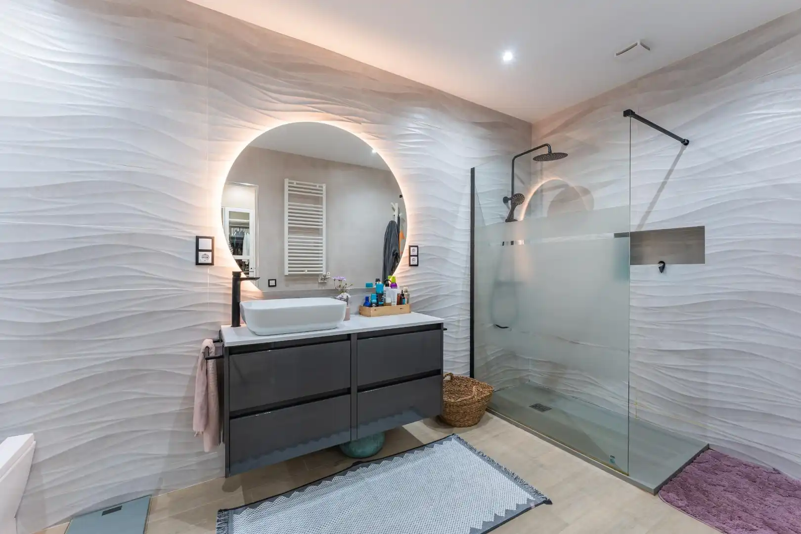 Baño de Casa o chalet en venta en Vilanova del Vallès con Aire acondicionado, Calefacción y Jardín privado