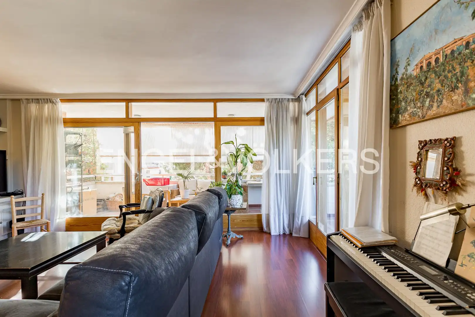 Sala de estar de Piso en venta en Sant Sadurní d'Anoia con Aire acondicionado, Calefacción y Parquet