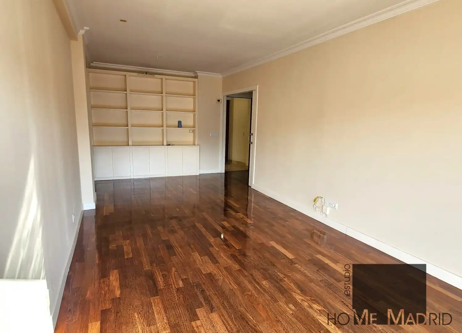 Sala de estar de Piso de alquiler en Madrid con Aire acondicionado, Calefacción y Parquet