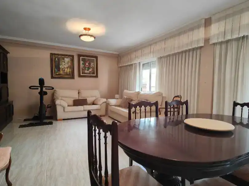 Living room of Flat for sale in Ibi  with Furnished and Balcony