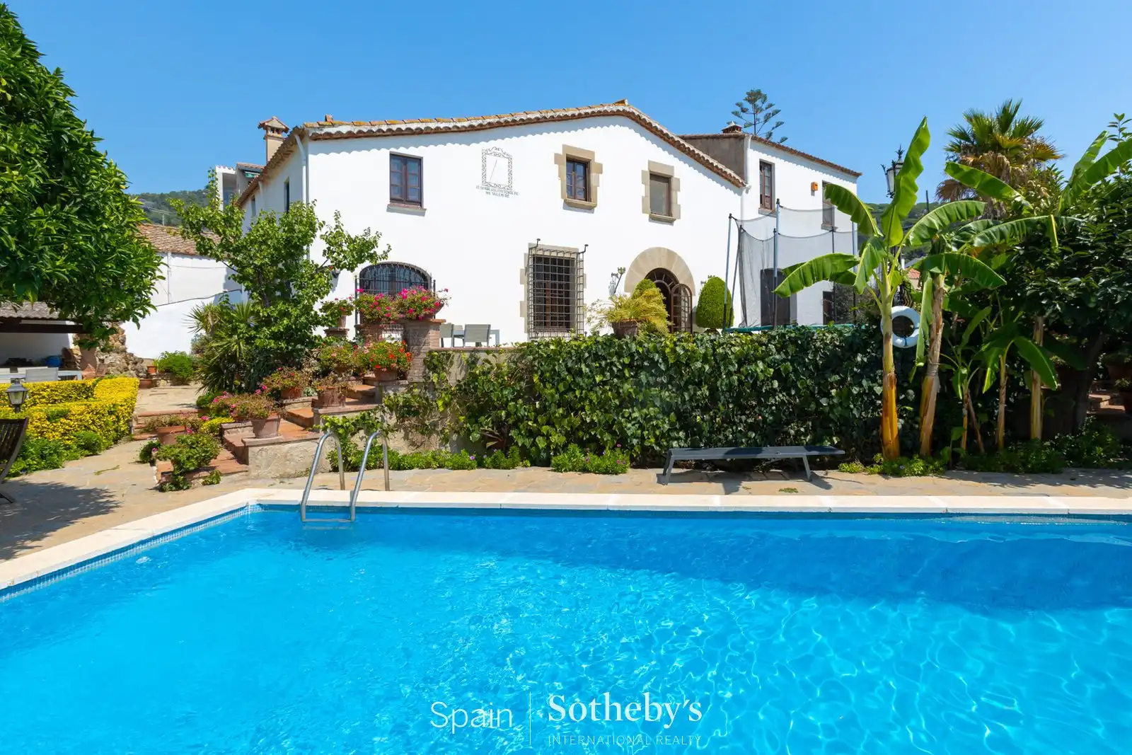 Piscina de Casa o chalet en venta en Cabrera de Mar con Calefacción, Jardín privado y Trastero