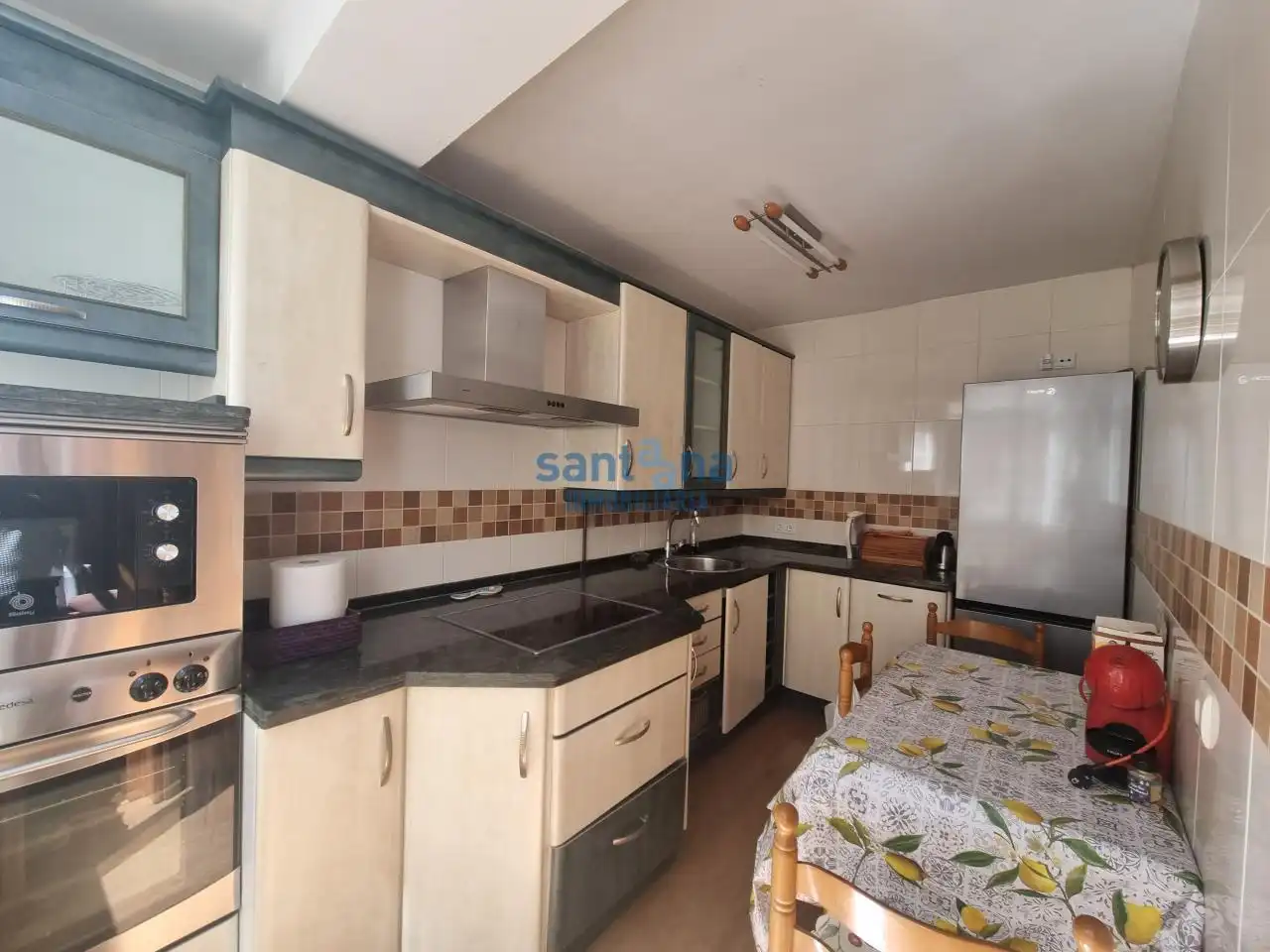 Küche von Wohnung zur Miete in León Capital  mit Heizung, Parkett und Terrasse