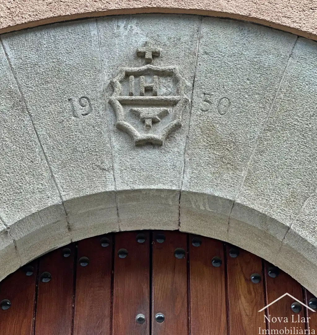 Vista exterior de Casa o xalet en venda en Ripoll amb Calefacció, Jardí privat i Parquet