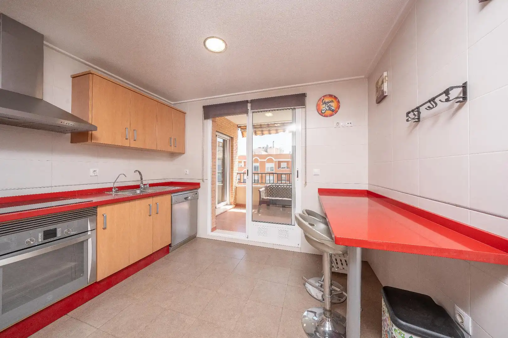 Kitchen of Flat for sale in Aspe  with Air Conditioner and Balcony