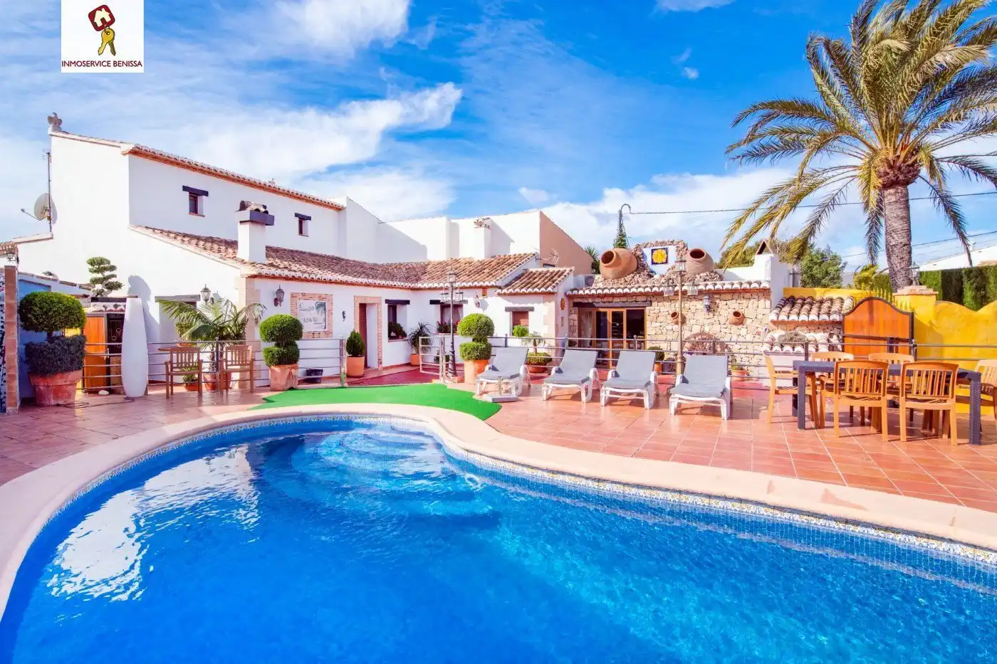 House with pool to rent in Benissa pueblo