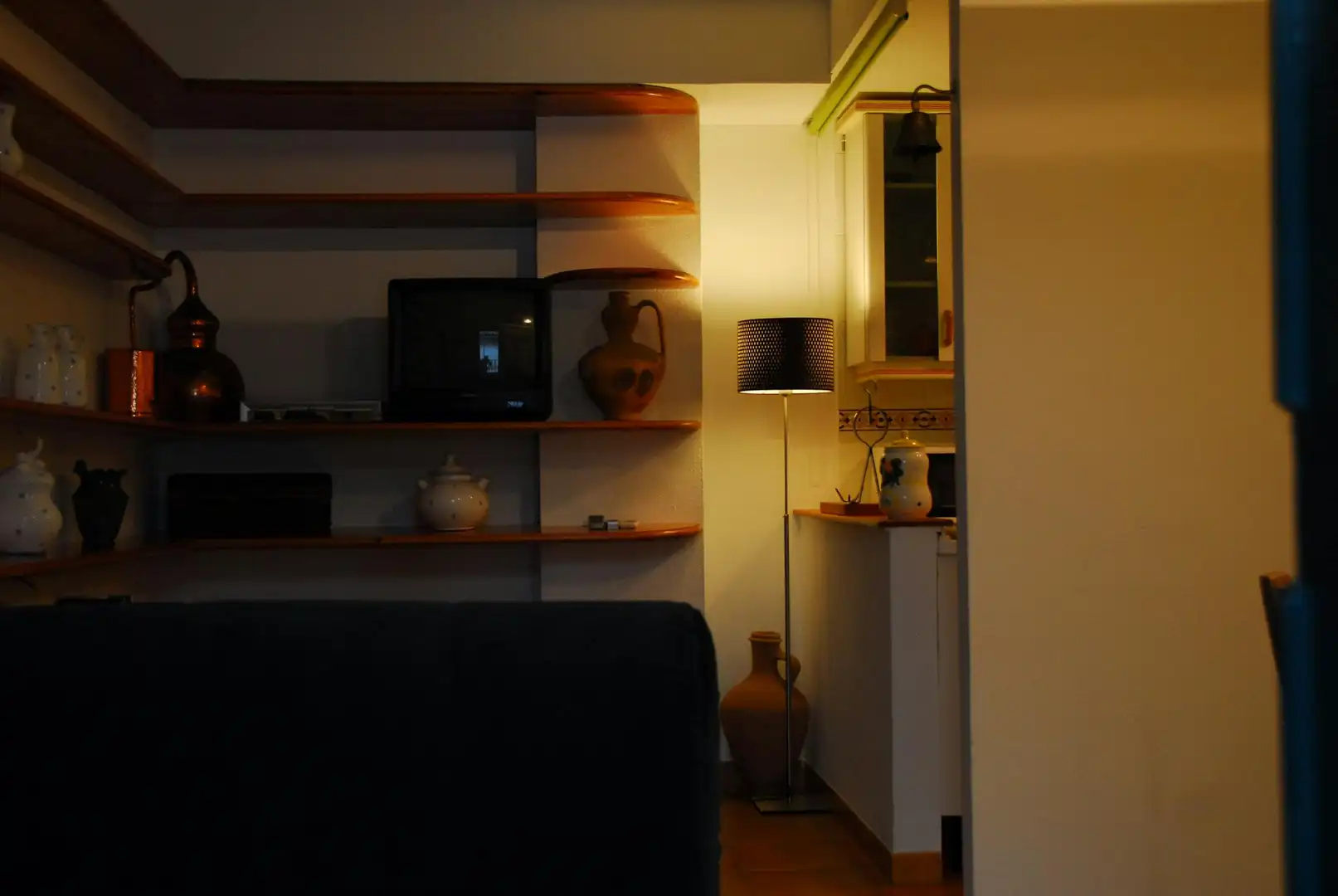 Sala de estar de Piso de alquiler en Sevilla con Aire acondicionado, Calefacción y Amueblado