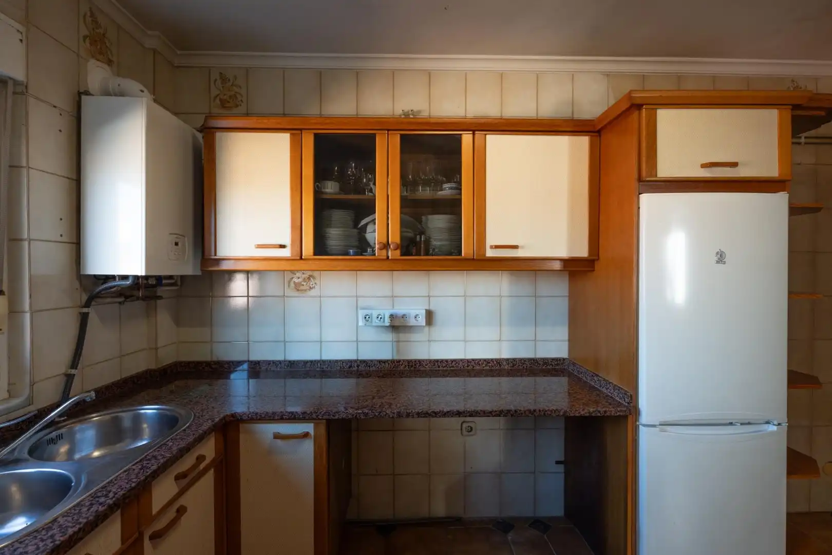 Küche von Wohnung zum Verkauf in Santander mit Heizung, Parkett und Terrasse