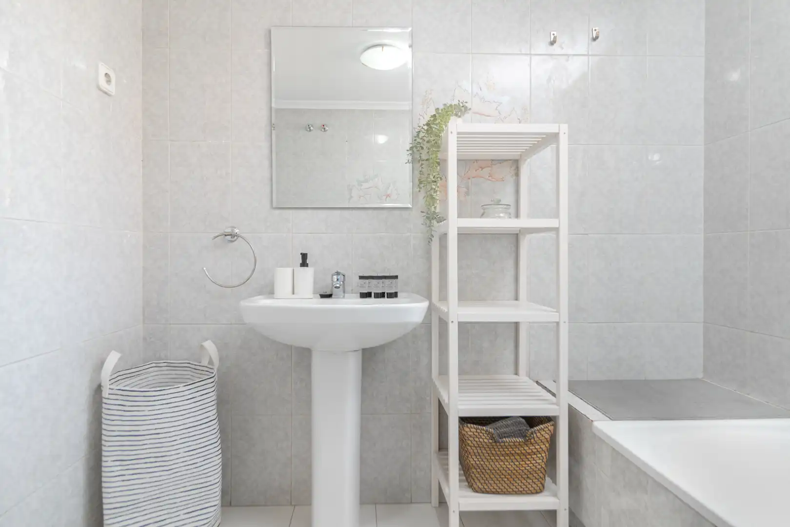 Baño de Piso de alquiler en Málaga con Aire acondicionado, Amueblado y Internet