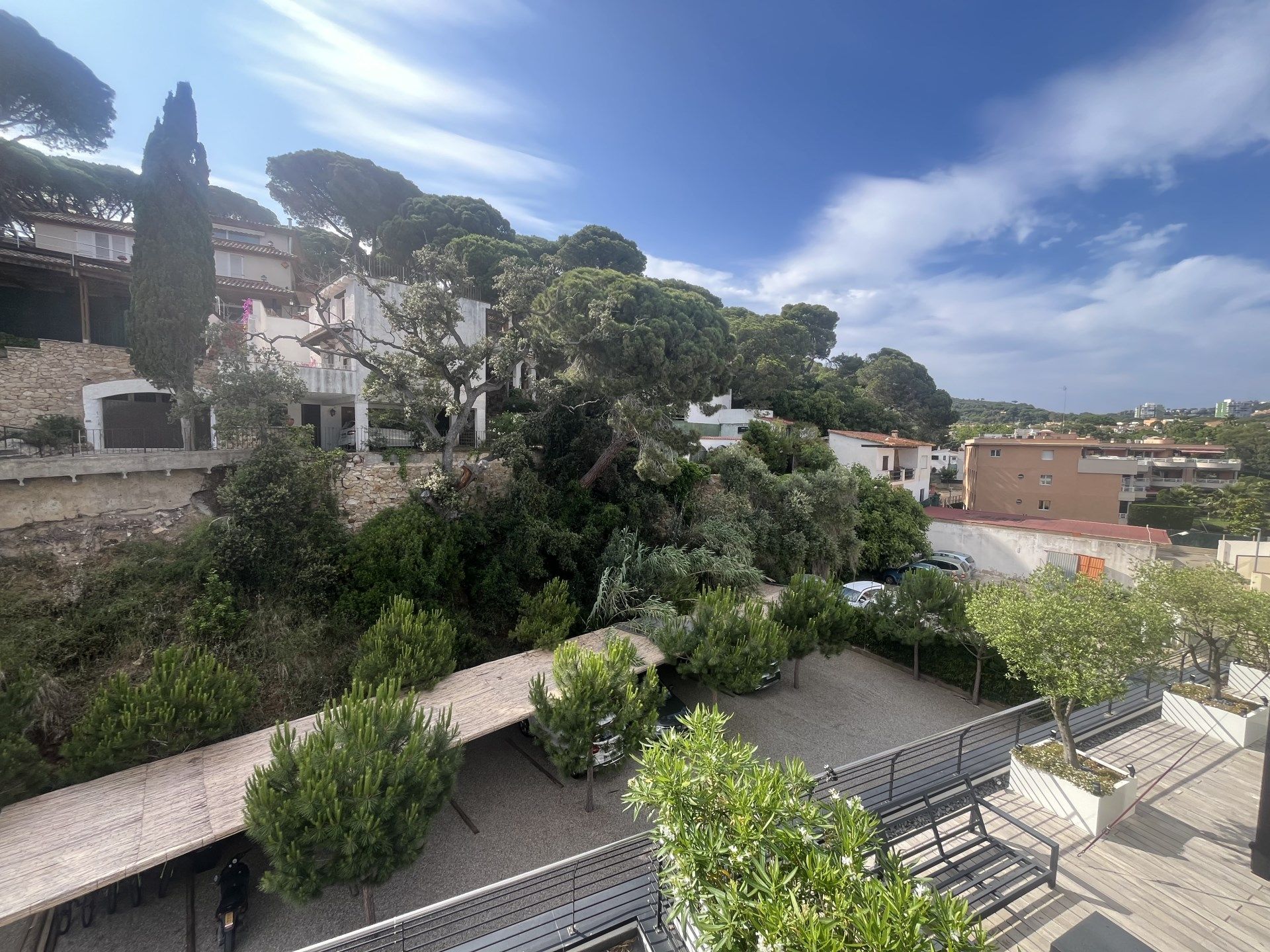 Exterior view of Flat for rent in Castell d'Aro, Platja d'Aro i s'Agaró  with Air Conditioner, Heating and Terrace