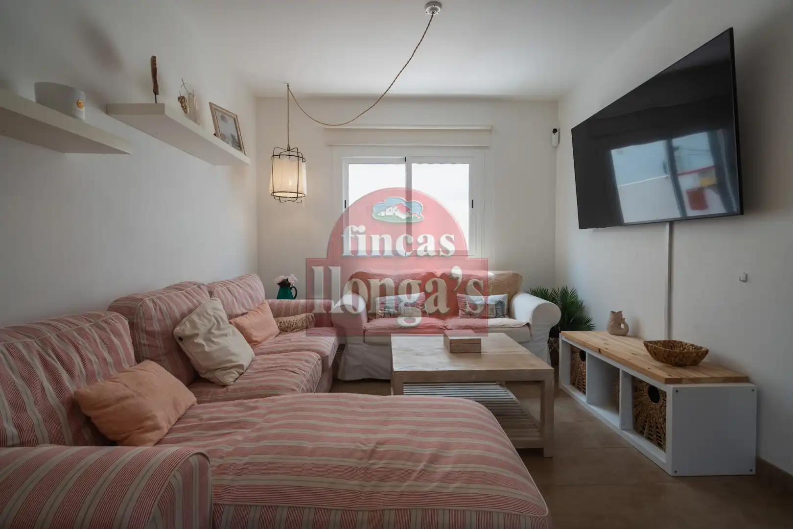 Sala d'estar de Casa adosada en venda en Ciutadella de Menorca
