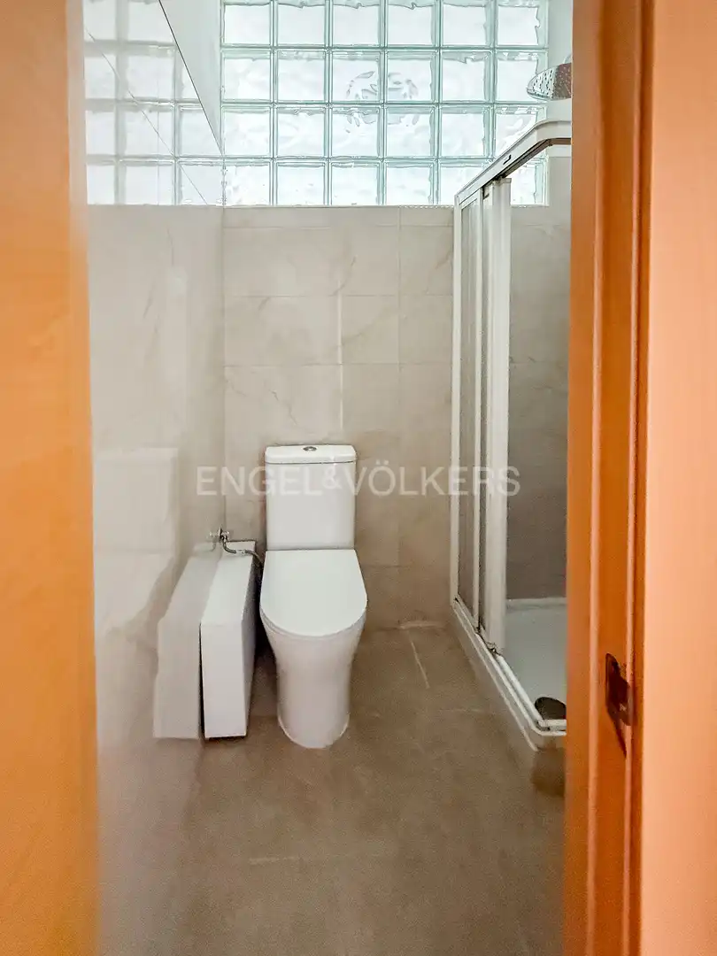 Baño de Piso de alquiler en Santander con Calefacción, Amueblado y Balcón