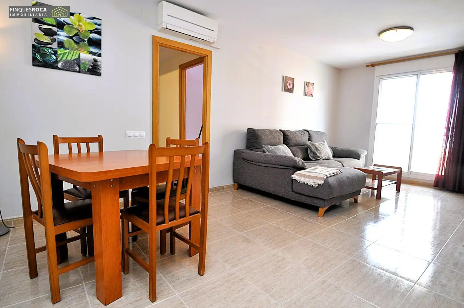 Sala de estar de Apartamento en venta en La Ràpita con Amueblado