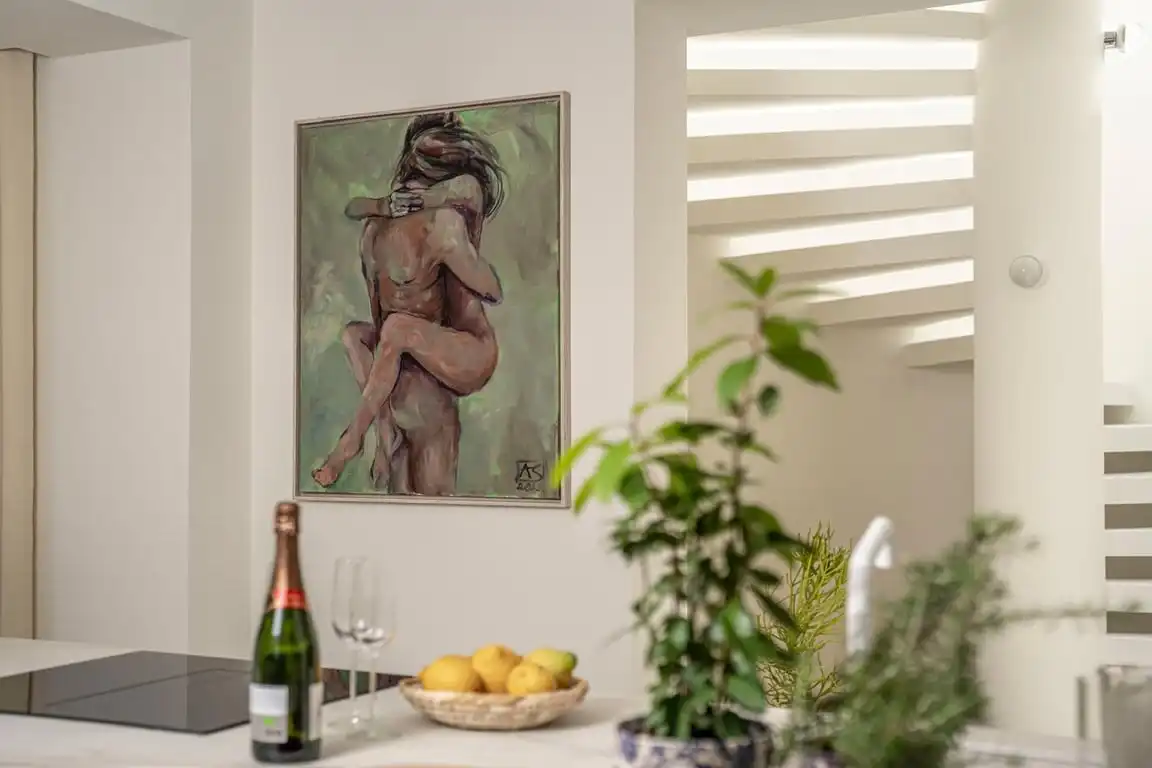 Sala de estar de Casa o chalet de alquiler en Jávea / Xàbia con Aire acondicionado, Trastero y Piscina