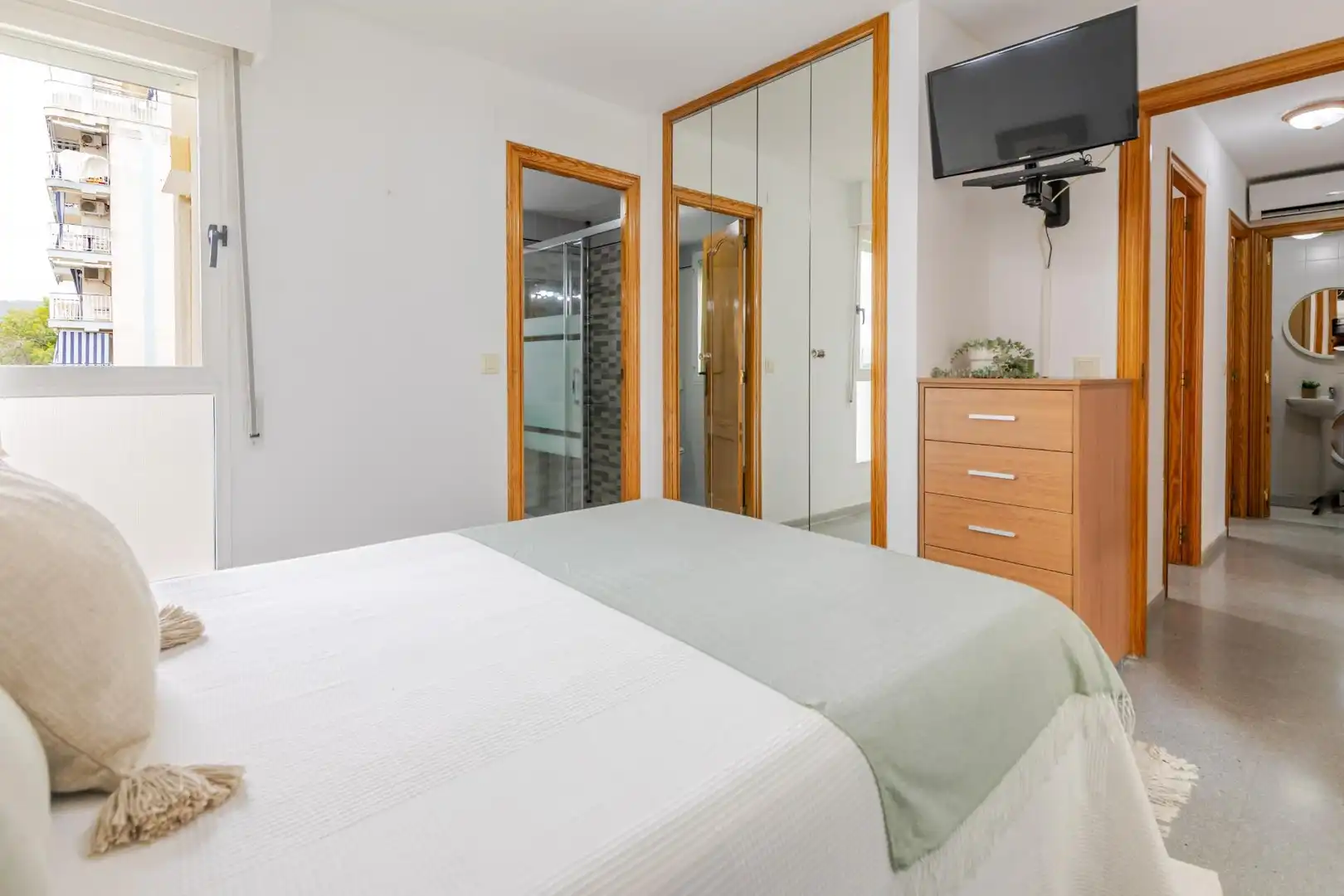 Bedroom of Flat for sale in Gandia  with Air Conditioner, Heating and Terrace