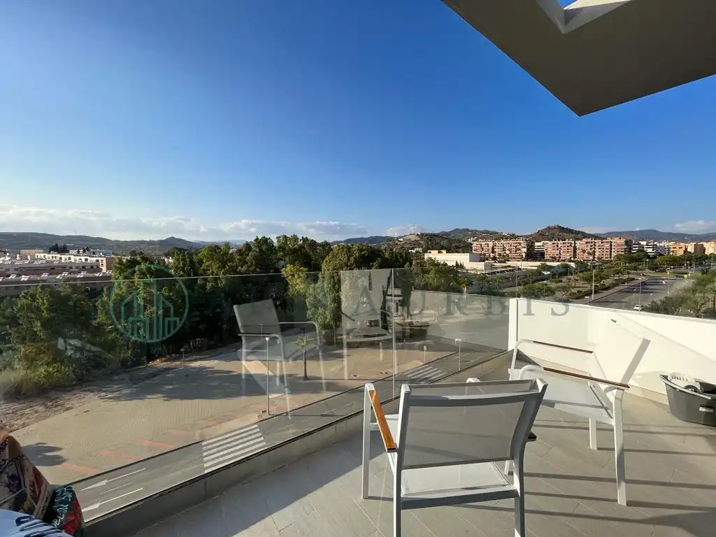 Terraza de Ático de alquiler en Málaga con Aire acondicionado, Terraza y Piscina