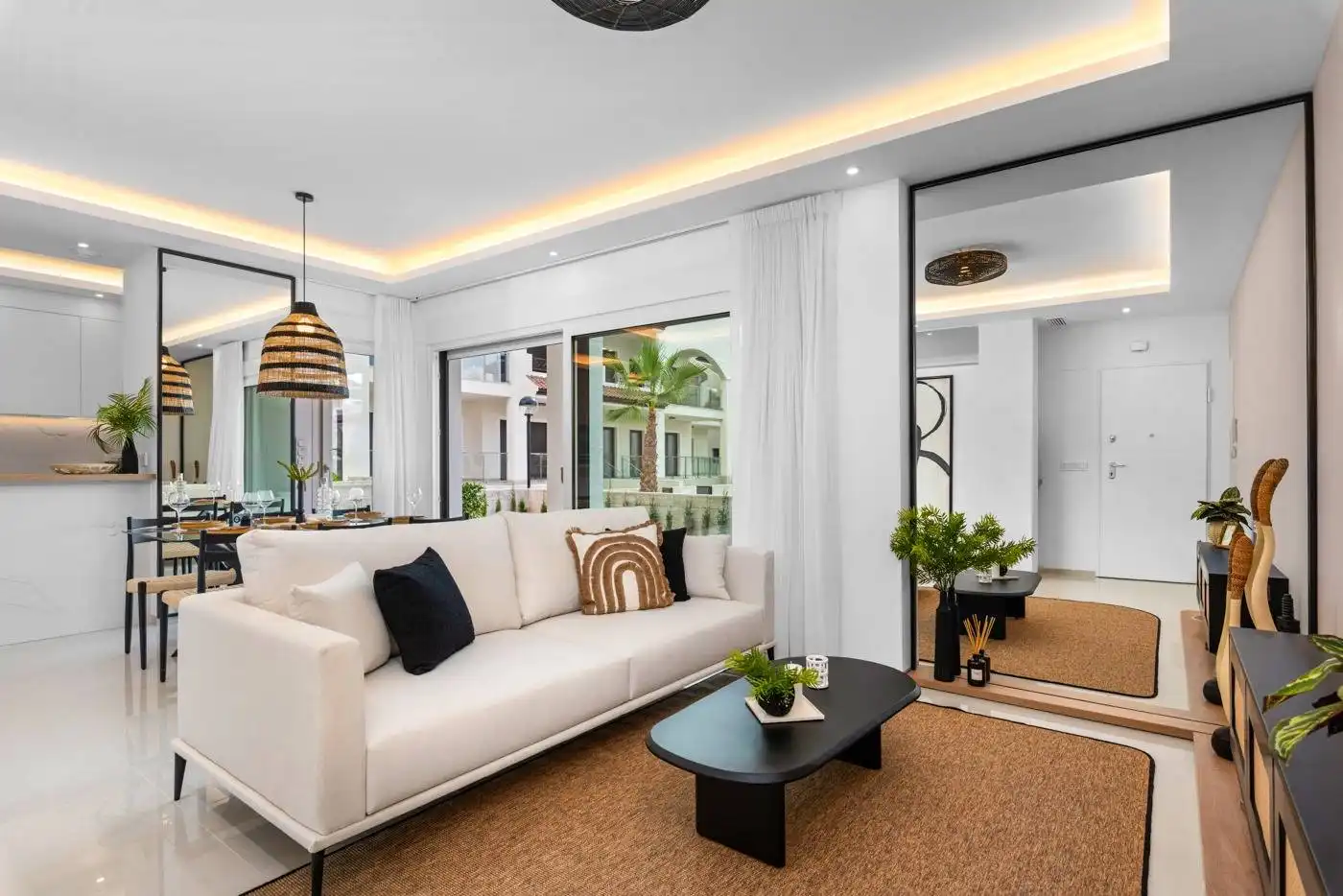 Sala de estar de Ático en venta en Rojales con Aire acondicionado, Terraza y Trastero