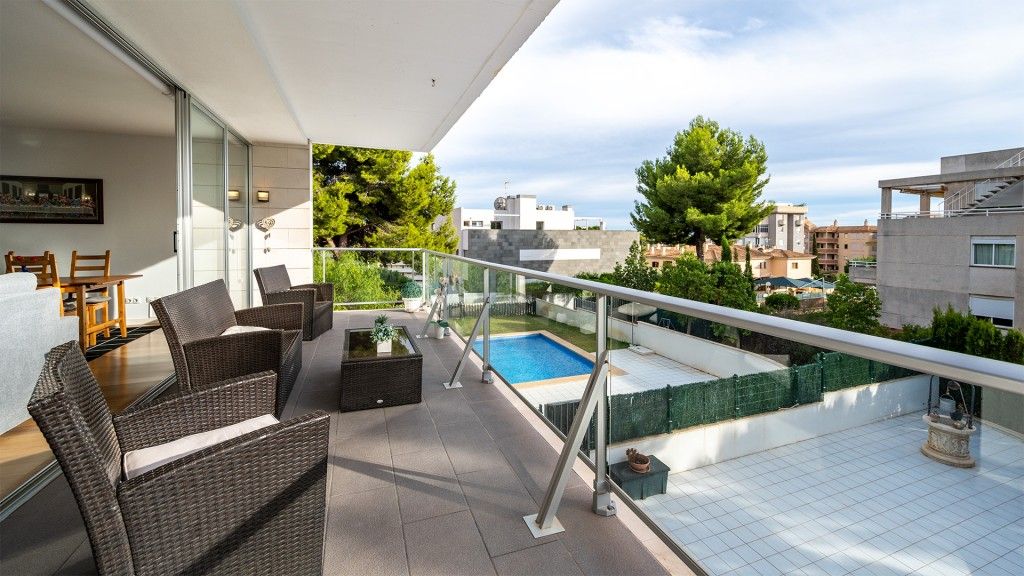 Terraza de Apartamento en venta en Calvià con Aire acondicionado, Terraza y Trastero