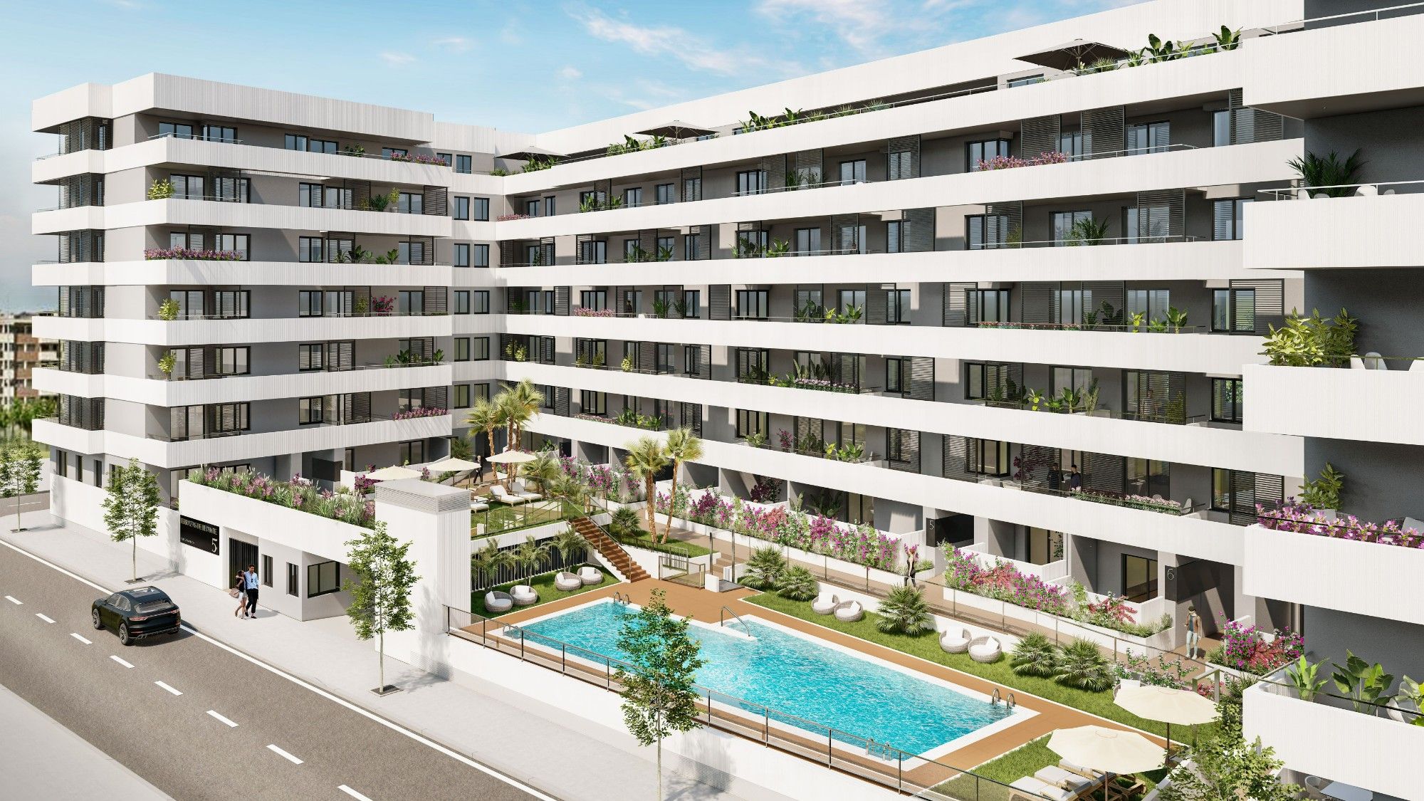 Exterior view of Flat for sale in Águilas  with Air Conditioner, Terrace and Storage room
