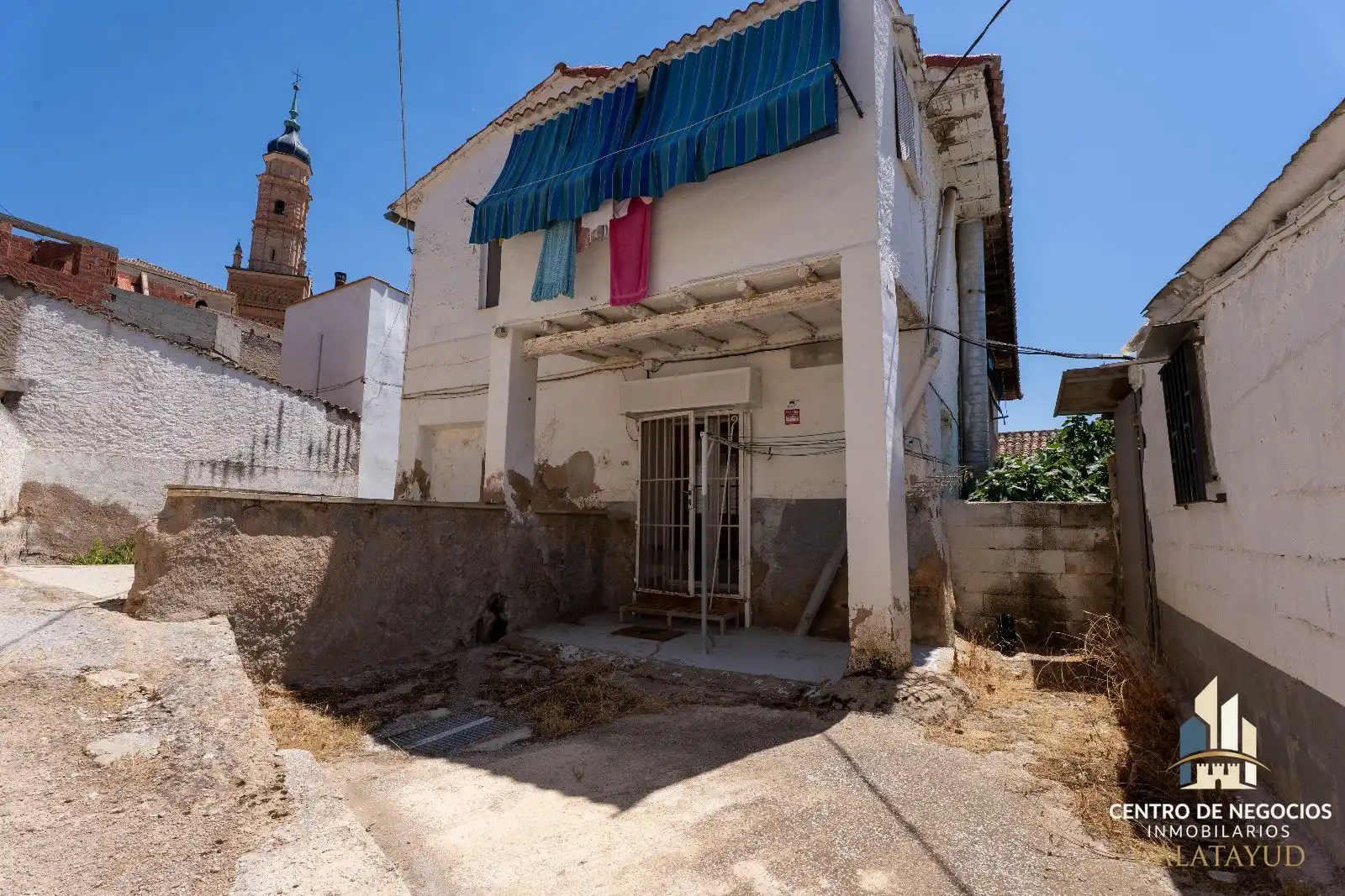 Vista exterior de Piso en venta en Ateca con Calefacción, Trastero y Amueblado