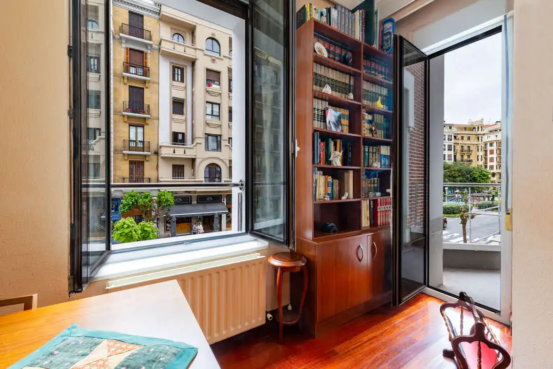 Balcony of Flat for sale in Donostia - San Sebastián   with Heating, Balcony and Alarm