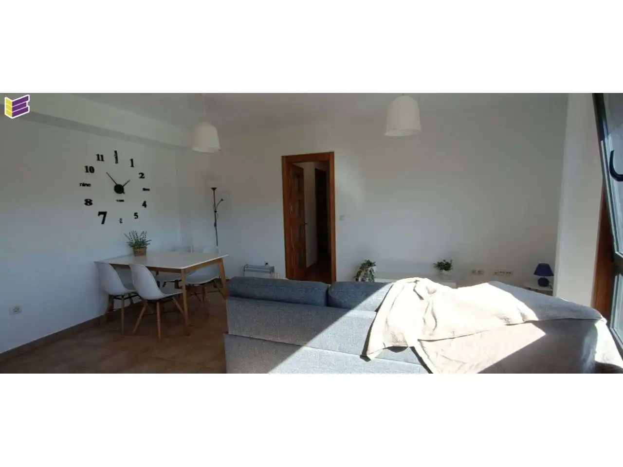 Wohnzimmer von Wohnung zum Verkauf in O Rosal   mit Heizung, Parkett und Abstellraum