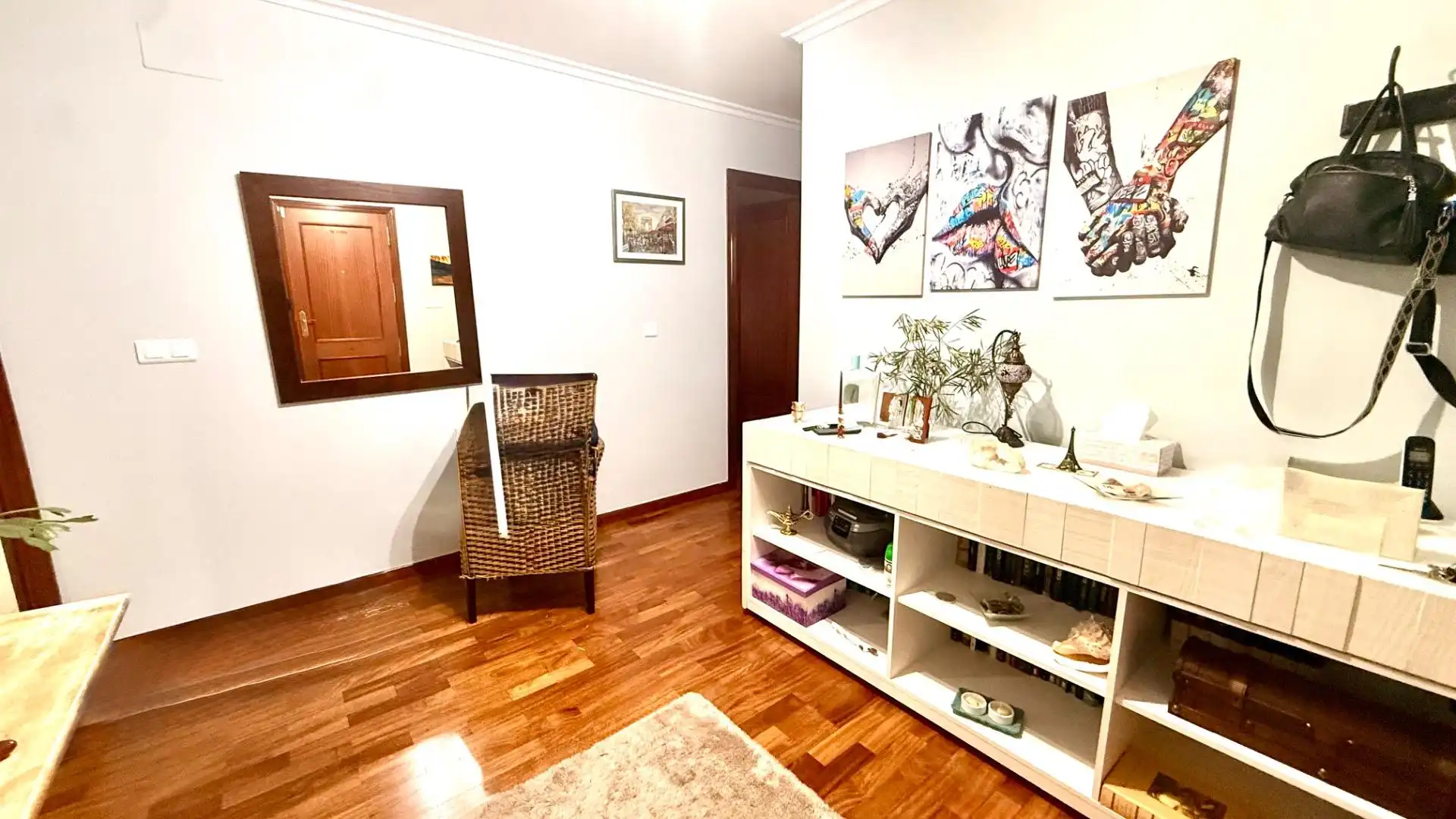 Living room of Attic for sale in O Carballiño    with Heating and Furnished