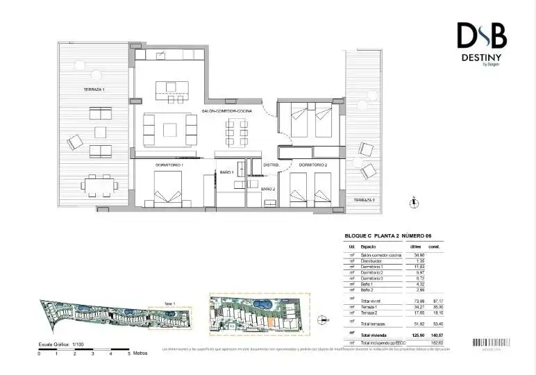 Pis en venda en La Nucia amb Jardí privat, Parquet i Terrassa