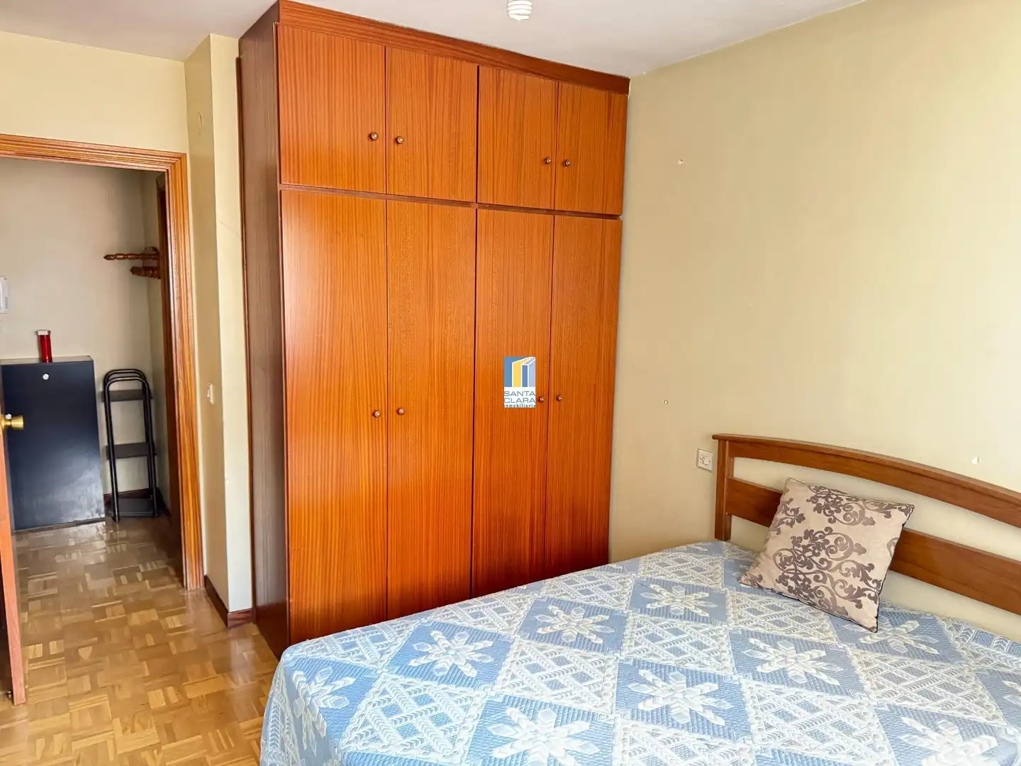 Bedroom of Flat for sale in Zamora Capital   with Heating, Parquet flooring and Terrace