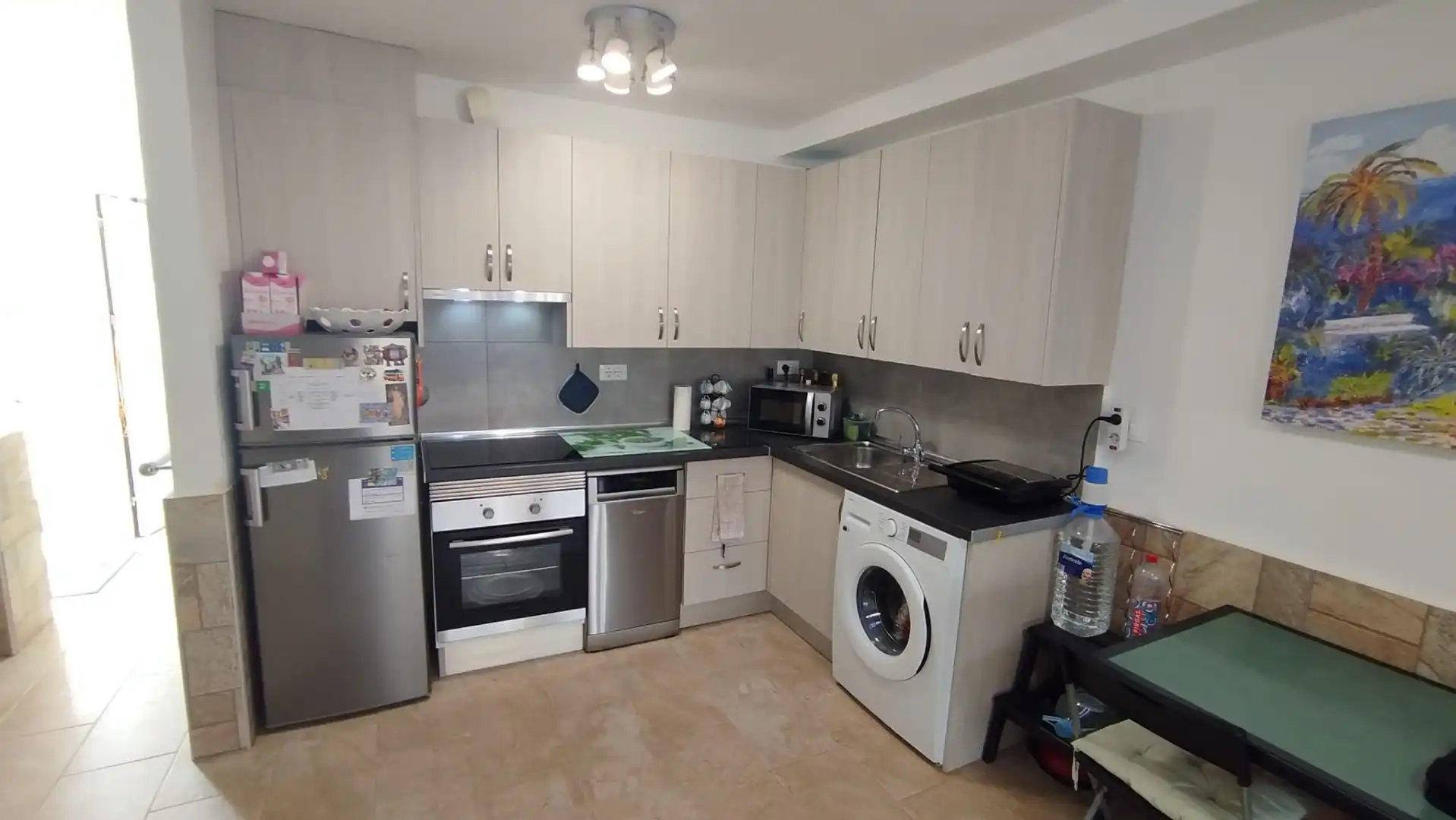 Cocina de Apartamento en venta en Antigua con Terraza y Amueblado