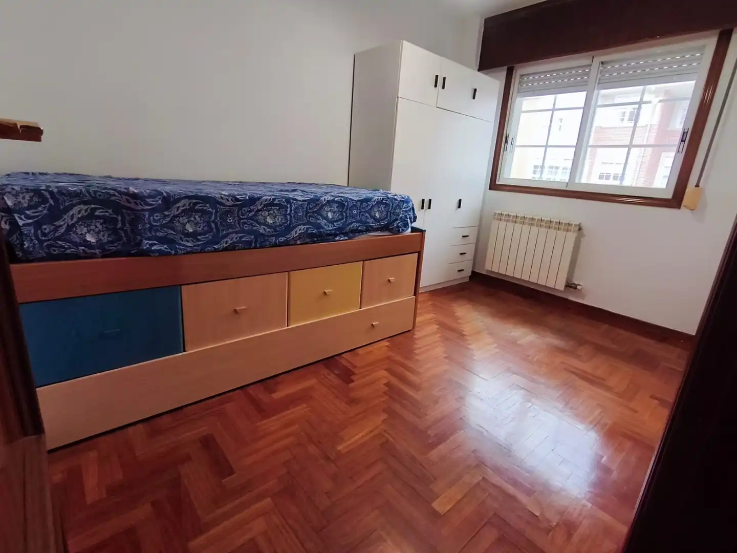 Bedroom of Flat for sale in Laguna de Duero  with Heating, Parquet flooring and Storage room
