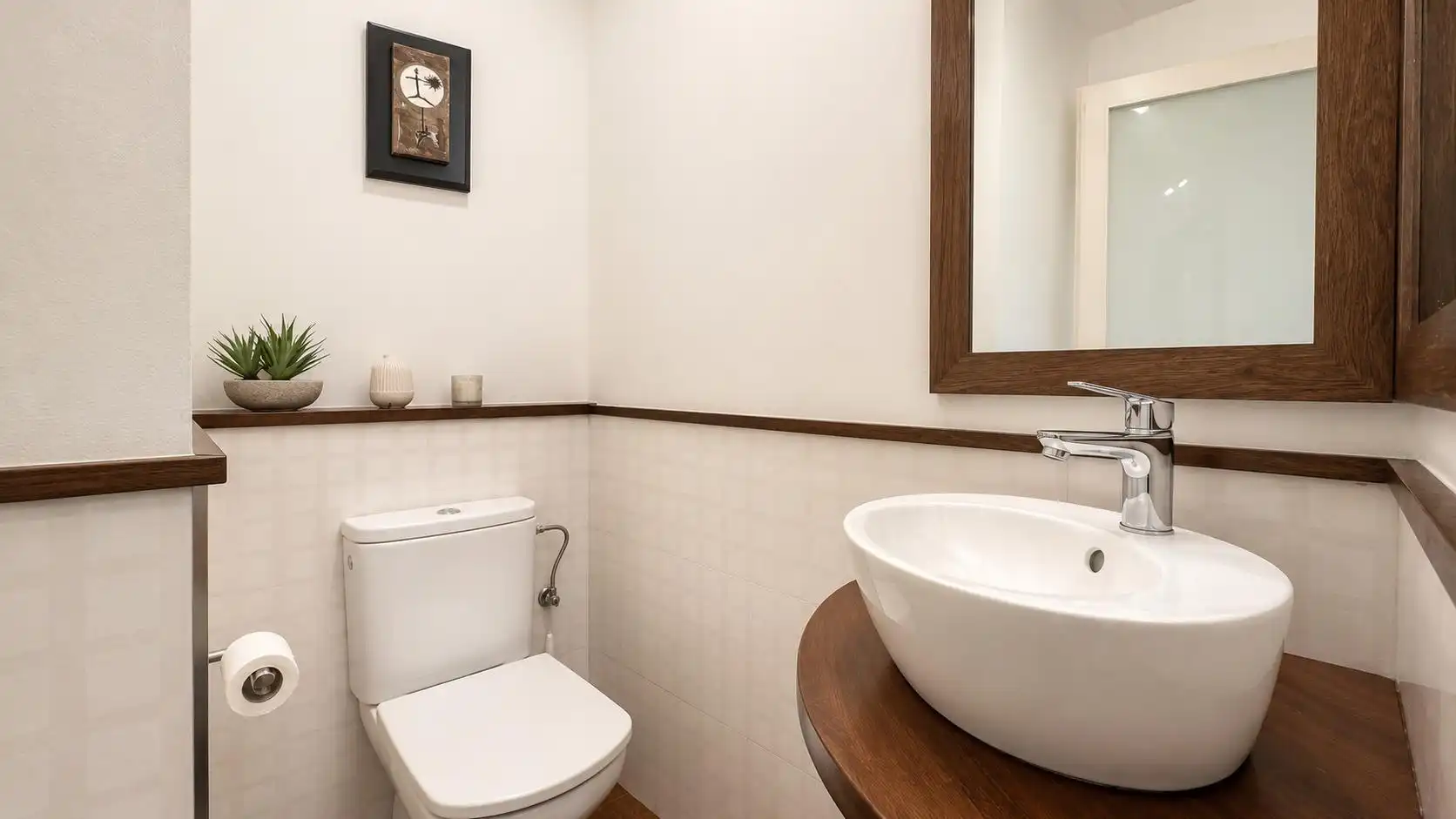 Badezimmer von Haus oder Chalet zum Verkauf in Comillas (Cantabria) mit Heizung und Balkon