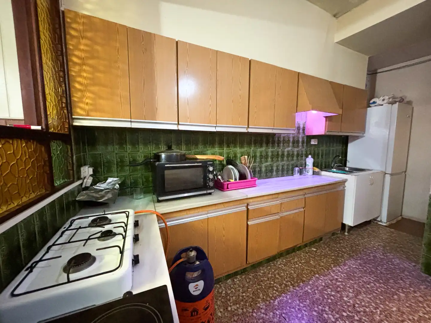 Cuina de Casa adosada en venda en Burriana / Borriana amb Terrassa, Traster i Moblat