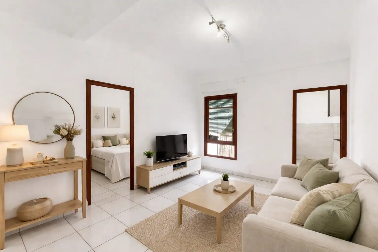 Sala d'estar de Pis en venda en Alicante / Alacant amb Balcó