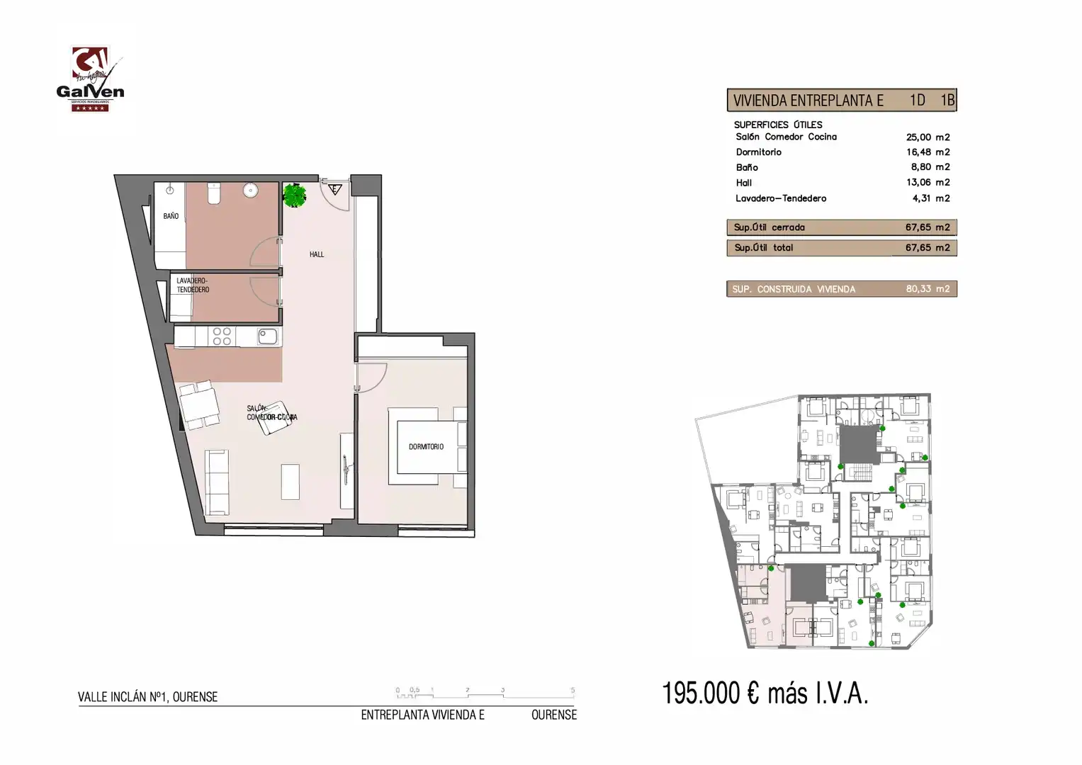 Study for sale in Ourense Capital   with Air Conditioner, Heating and Parquet flooring