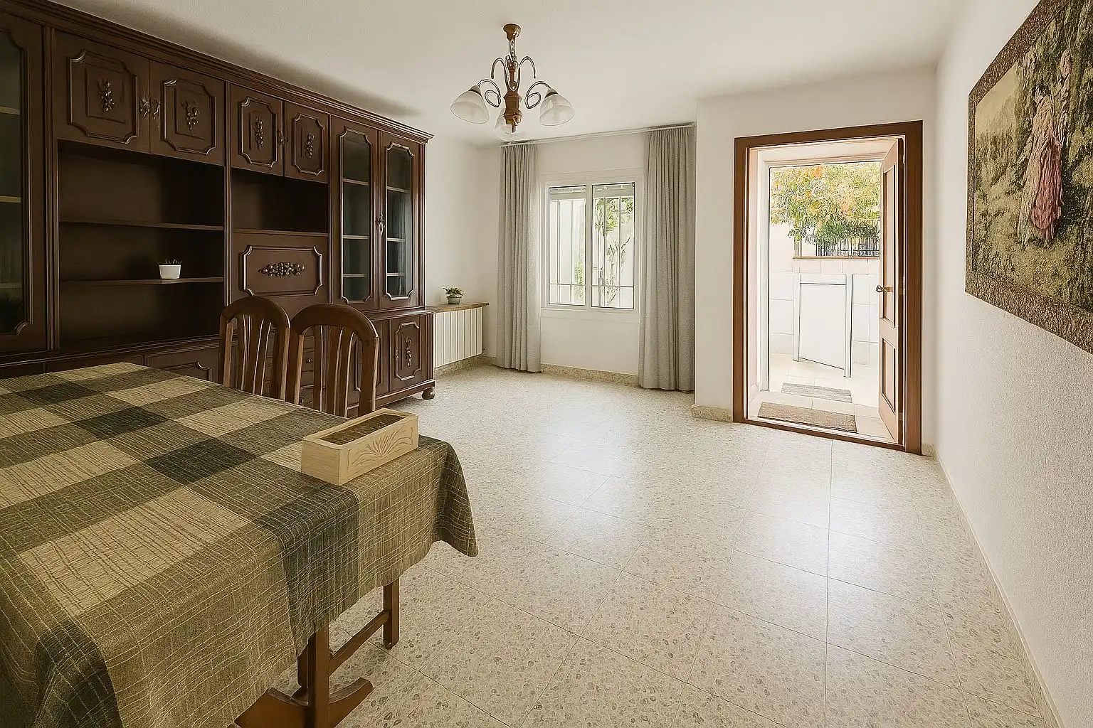 Esszimmer von Wohnung zum Verkauf in Madrid mit Heizung