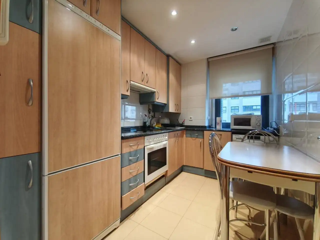 Kitchen of Flat for sale in Burgos  with Heating, Parquet flooring and Terrace